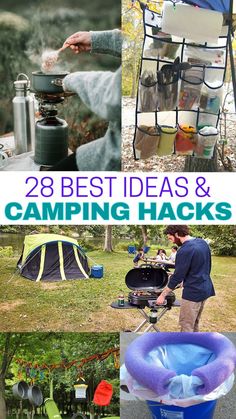 camping hacks are great for the outdoors