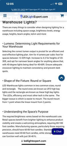 an iphone screen showing the instructions for how to use light bulbs in different locations and colors