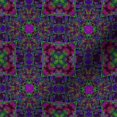 an abstract pattern with many colors and shapes