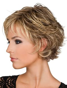 Real Hair Wigs, Short Human Hair Wigs, Haircuts For Curly Hair, 100 Human Hair Wigs, Very Short Hair, Real Hair, Short Blonde Hair