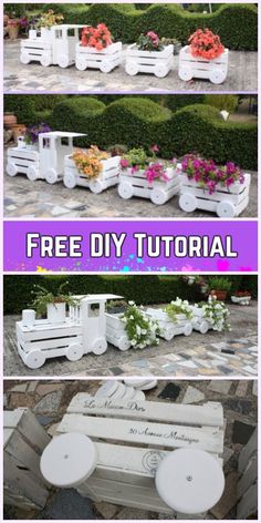 the instructions for how to make a garden bench out of old pallets and wooden crates