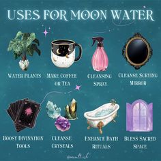 Instagram Goddess Magick, Everyday Magic, Moon Water, Witchcraft Books, Wiccan Spell Book