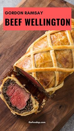 Gordon Ramsay Beef Wellington Gordon Ramsey Beef Wellington, Gordon Ramsay Beef Wellington, Individual Beef Wellington, Gordon Ramsey Recipes, Wellington Recipe, Gordon Ramsay Recipe, Beef Wellington Recipe, Chef Gordon, Beef Fillet