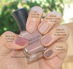 Colors For Pale Skin, Nail Colors For Pale Skin, Neutral Nail Color, Neutral Nail Polish, Natural Nail Polish, Manicure Nail Designs, Nude Nail Polish, Nail Colors Winter, Gray Nails