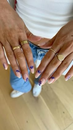 Minimal Nails, Casual Nails, Nails 2024, Fire Nails, Funky Nails