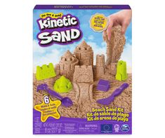 the sand kit is in its box and ready to be put into the play set