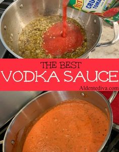 the best vodka sauce recipe ever