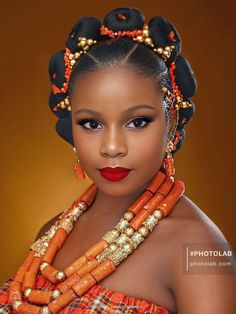 Igbo Bride, Black Hair Video, African Hair Wrap, Nigerian Traditional Wedding