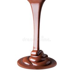 chocolate sauce dripping from a spoon on white background royalty images and clippings are included in this image