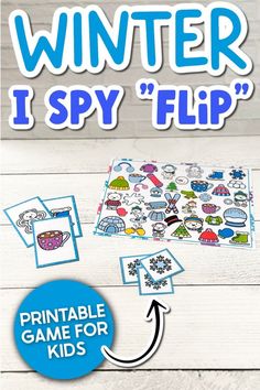 the winter i spy flip game for kids