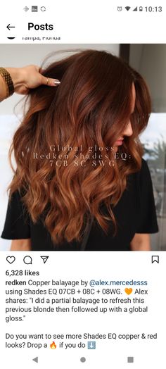 Red Hair Formulas, Golden Copper Hair Color, Matrix Hair Color, Pumpkin Spice Hair, Copper Brown Hair, Cinnamon Hair, Matrix Hair