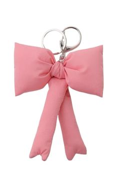 pink puffy bow keychain, bowcore aesthetic accessories Keychain Ribbon, Y2k Socks, Socks Y2k, Ribbon Keychain, Keychain Aesthetic, Aesthetic Socks, Find Aesthetic, Bow Keychain, Find Your Aesthetic