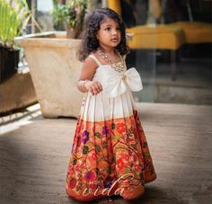 Paithani Dress For Baby Girl, Kids Saree, Designer Kids Wear