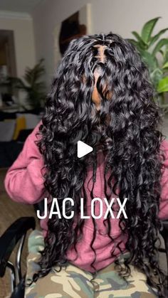 JAC Hair & Beauty, LLC on Instagram: "Soft like butter kinda curls. Juicy jac loxx. Must be booked at least 48hours before appointment date . . . . . #locs #jacloxx #boholocs #bohemianlocs #fauxlocs #hairstylist #protectivestyles #protectivehairstyle #bohobraids #bohemianbraids #goddeslocs #ochairstylist #ocbraider #braidstyles #braidstylist #lahairstylist #labraids #labraider #labraiders #hairideas #curlybraids #curlylocs" Mermaid Locs Goddess Crochet, Black Women Hair Inspiration, Styles For Boho Locs, Braids With Curls Out, Jah Locs Tutorial, Jah Locs Hairstyles, Black Women Vacation Hairstyles, Water Curls Braids, Brown Boho Locs