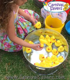 Matching Ducks Carnival Game Fall Carnival Games, Carnival Birthday Party Games, Carnival Party Games, School Carnival Games, Diy Carnival Games, Backyard Carnival, Backyard Party Games, Carnival Booths, Carnival Games For Kids