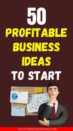 image showing an illustration and texts providing profitable business ideas to start in canada 401k, Managing Your Money