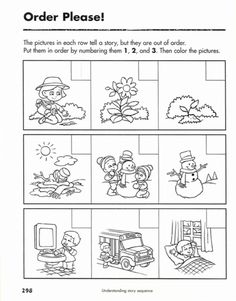 the worksheet for children to learn how to draw and color in their own pictures