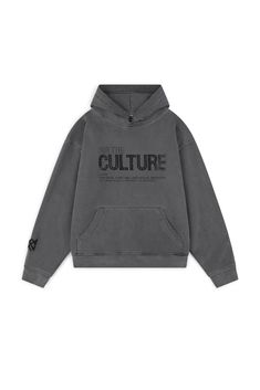 Real Artistic People Streetwear Culture Hoodie - Charcoal Grey For The Culture, Big Pocket, Long Sleeve Sweatshirt, The Culture, Spring Fashion, Hoodies Men, High Quality