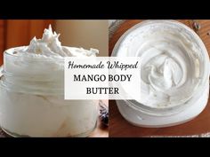 Mango Butter Face Cream Diy, Mango Butter Lotion Recipe, Whipped Mango Body Butter Recipe, Diy Whipped Body Butter Recipe Non Greasy, Whipped Mango Body Butter, Mango Butter Lotion, Mango Body Butter