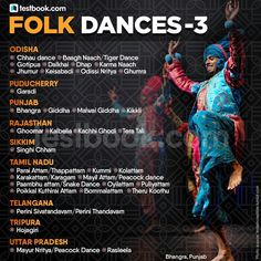 the poster for folk dances 3