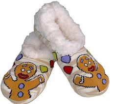 Brand New DREAMWORKS SHREK Ladies GINGERBREAD MAN CHRISTMAS Sherpa Lined Gripper Bottom Slippers Shoe Size 4-10 GINGERBREAD MAN AND CANDY GUM DROPS Shell 88% Acrylic, 11% Polyester, 1% Spandex Lining 100% Polyester High Point Design Brand Gingerbread Man Christmas, Point Design, Gum Drops, Shrek, Slipper Shoes, Sherpa Lined, High Point, Gingerbread Man, Dreamworks