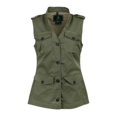 Women's Serengeti Vest - Greentd {border: 1px solid #ccc;}br {mso-data-placement:same-cell;}Inspired by the wide-open spaces of the fascinating African plain, the Beretta Serengeti line takes the concept of the Safari apparel to new heights of technical and sartorial excellence. A tapered waist adds shape to a classic Serengeti vest. The open neckline and short collar works well to wear a collared shirt underneath without extra bulk at the neck. Available in Hazelnut and Green this is a safari t Africa Safari Clothes, Summer Collection Men, Safari Vest, Shooting Bags, Safari Trip, African Plains, Safari Outfits, Outfit For Work, Fur Sweater