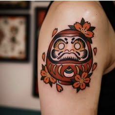 Tattoo Daruma, Tattoo Black And Grey, Yakuza Tattoo, London Tattoo