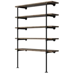 PRICES MAY VARY. The package only include iron part,Wood planks are not include; Size: Multiple short pipe freely connected, Total Tall 84.64", 14.7" in between each tier, deep 14"; If you love to DIY the pipe shelf,Then our shelf is your perfect choice,This shelves system can be standing from floors also can be hung from ceilings. The shelf is up to five layers, but you can reduce the number of layers according to your needs Easy "do it yourself" project for your home or office. Each purchase w Wood And Metal Bookcase, Pipe Shelf Diy, Shelves System, Party Trailer, Bookshelf Kitchen, Pipe Bookshelf, Shelves Bookshelves, Iron Pipe Shelves, Shelves Office