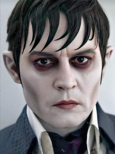 Johnny Depp Vampire, Male Ghost Makeup, Simple Vampire Makeup Men, Boys Vampire Makeup, Ghost Makeup Men, Man Vampire Makeup, Tim Burton Makeup Men