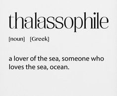 the words thalasophie are written in black and white