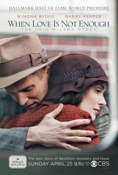 the dvd cover for when love is not enough, with an image of two people hugging each other