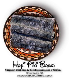 the logo for hopi piki bread, an american specialty bakery that is made by indigenous people of america