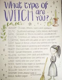 What Do Witches Do, Witches Powers List, Becoming A Witch For Beginners, Witch Siduals, Signs That You Are A Witch, How To Be Witchy, Different Witch Types, What Type Of Witch Am I, What Witch Am I