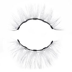 THE MOOD:  To-Do: Channel your inner ice queen with this bold white magnetic lash. Crafted with evenly spaced layers that criss-cross with feathering curl. It’s the perfect snow-kissed lash look that’s nothing short of light and whimsical. THE LASH BAND:  Made for 24 hour wear, our proprietary, ultra-thin magnetic lash band contours and flexes naturally to your eye shape. Get easy customization, maximum hold, and all-day comfort. Lash Extensions Products, Party Lashes, Brown Liquid Eyeliner, Liner Tutorial, Frankie Grande, Lash Styles, Wedding Kit, Pretty Lashes, Eye Brightener