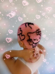 Hello Kitty Buzzcut, Shaved Head Patterns, Bald Head Designs, Shaved Head Dye Designs, Shaved Head Designs, Short Dyed Hair, Shaved Hair Designs, Streetwear For Men