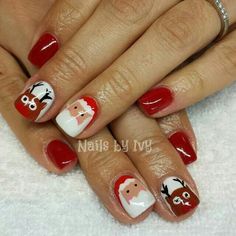 Holiday Nail, Christmas Nail, Christmas Nail Art, Holiday Nails, Favorite Holiday, Christmas Nails, Winter Christmas, The Holiday