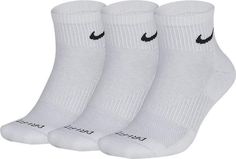 Nike Accessories Performance Lightweight Quarter Training Sock (3 Pair) White Black Low Cut Socks, All Nike Shoes, Gift Inspo, Christmas Gift List, Nike Accessories, Birthday List, Birthday Wishlist