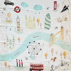 Muslin London Baby Swaddle - {{variant_option_1}} Loulou Lollipop, British City, Hello London, Newborn Baby Gift Set, Board Books For Babies, Airplane Baby, London Baby, Adventure Baby, Best Baby Gifts