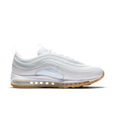 Nike Air Max 97 'White Gum' White/Gum Light Brown/White DJ2740-100 Nike Air Max 97 White, Nike Air Max 97, Light Brown, Air Max, Nike Air Max, Gum, Nike Air, The 100, Nike