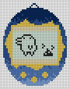 a pixellated image of a clock with the word time on it's face