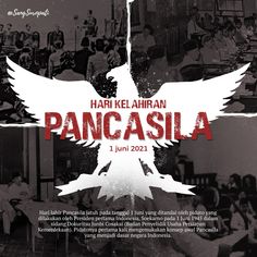 an advertisement for the film pancasia with people sitting in chairs and one bird on it