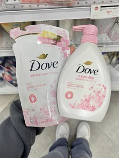 Pink Dove Body Wash, Pink Bath Products, Pink Soap Aesthetic, Japanese Body Lotion, Body Soap Aesthetic, Japanese Body Wash, Japanese Body Care Products, Pink Dove Soap, Japanese Body Care