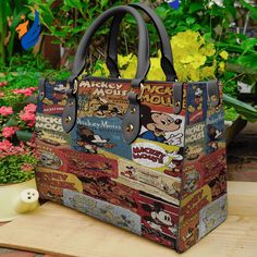 Introducing our Mickey Mouse Disney Fan Gift Lady Handbag – a must-have accessory for all Disney enthusiasts! Made from premium Mickey Mouse Design, Hawaiian Shirt Women, Disney Handbags, Disney Hoodies, Disney Fan, Dress Gift, Timeless Accessories, Everyday Items, Printed Leather