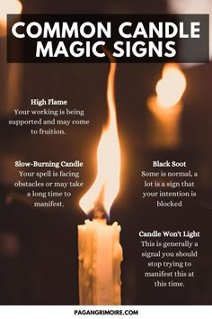 Candles Flame Meaning, Candle Meanings, Candle Magik, Candle Magick Spells, Flames Meaning, Candle Meaning, Candle Color Meanings, Candle Magic Spells, Witchcraft Candles