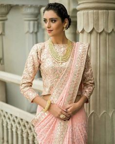 Boat Neck Blouse Designs We Are Totally Crushing On! Gota Patti Blouse Design, Vasansi Jaipur, Royalty Style, Jaipur City, डिजाइनर कपड़े, Long Blouse Designs, Amer Fort, Boat Neck Blouse Design, Sari Design