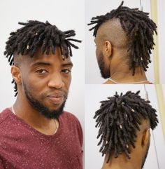 Future Dreads, Starter Dreadlocks, Dreadlock Mohawk, Mohawk Braids, Loc Appreciation, Dreadlocks Styles, Dreadlocks Men, Dread Hairstyles For Men, Mens Dreads