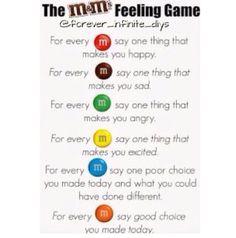 the man feeling game is shown with four different colors and symbols on it's side