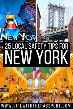 25 Local Safety Tips for New York City! New York Little Italy, Canada Cruise, New York Weather