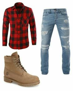 Timberland Outfits, Swag Outfits Men, Cooler Look, Men Style Tips, Men Fashion Casual Outfits, Black Men Fashion, Tomboy Fashion