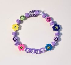 Guts Tour Bracelets, Olivia Rodrigo Friendship Bracelet, Olivia Rodrigo Bracelet Ideas, Olivia Rodrigo Bracelet, Make Clay Beads, Guts Tour, Cute Friendship Bracelets, Crystal Bead Jewelry, Bracelet Inspo